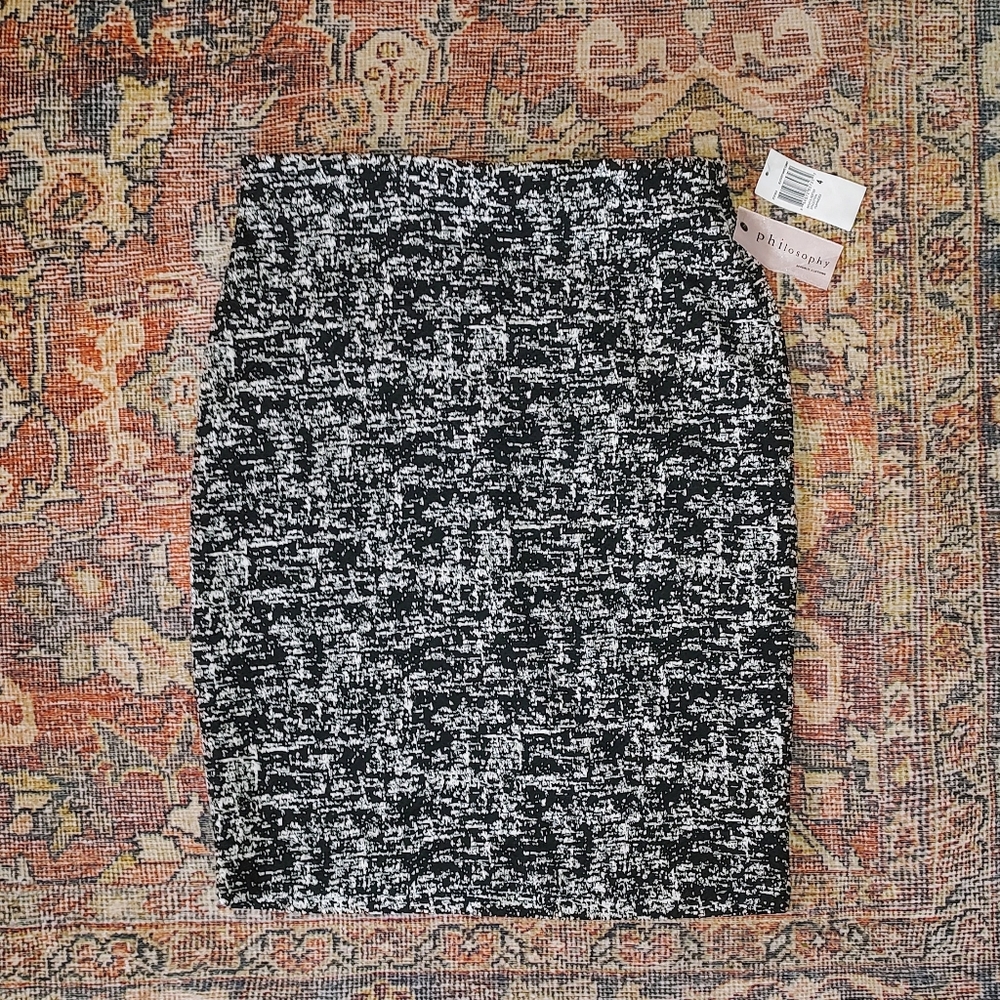 NWT Philosophy Women's Pencil Skirt Size 4